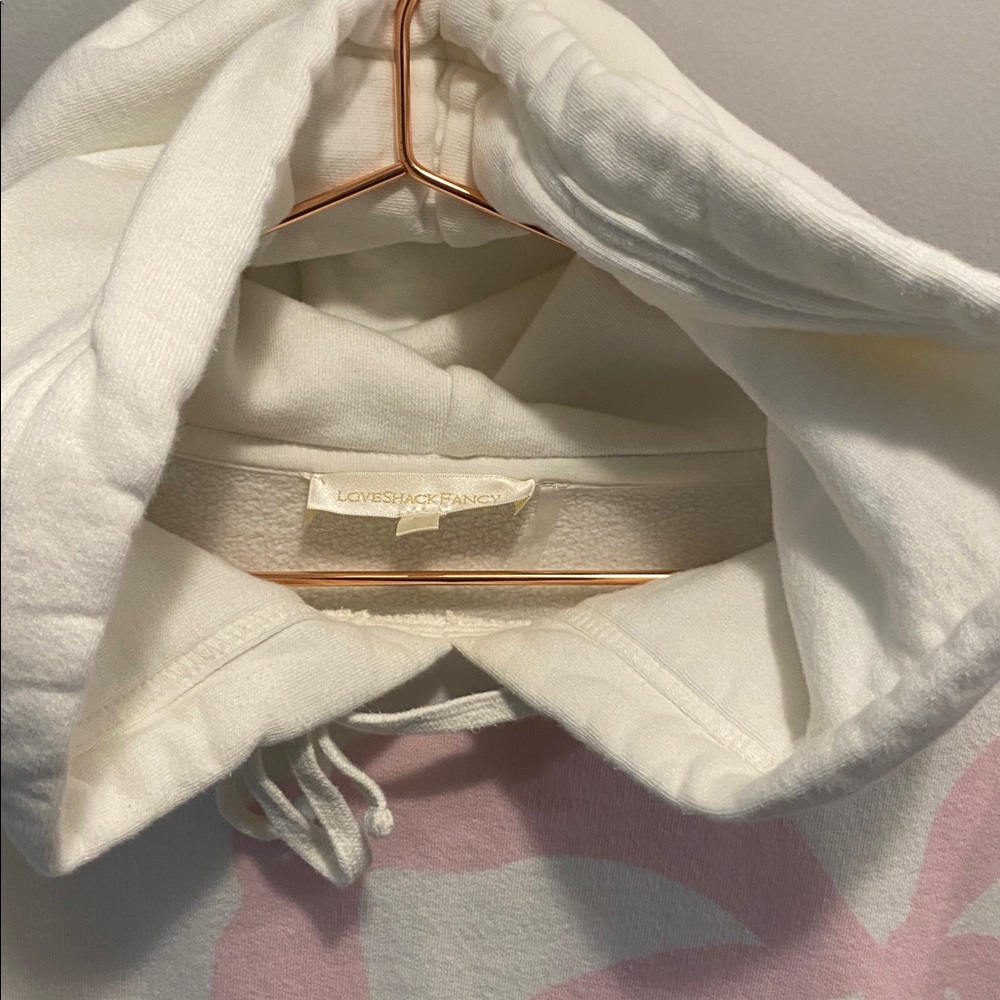 Loveshackfancy Brunella cropped bow hoodie. - Picture 11 of 15